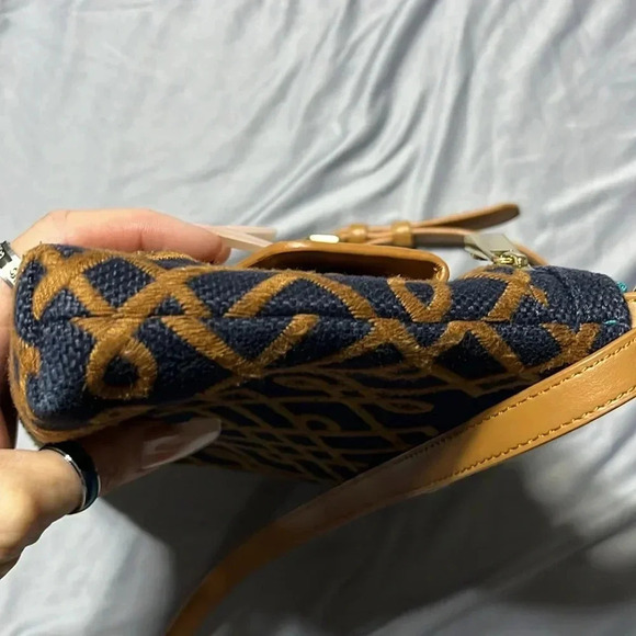 Spartina 449 Mareena‎ Ava Phone Crossbody Bag Travel Cruise Practical Nautical - Picture 11 of 16